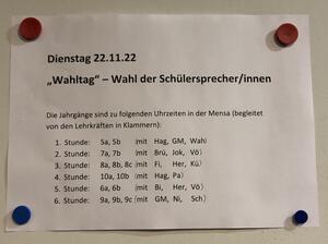 Wahlablauf SV